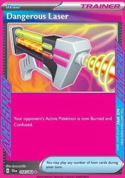 Gefährlicher Laser SFA-058 ACE Rare Excellent Deutsch