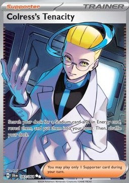 Colress's Tenacity SFA-087 Ultra Rare Near Mint Englisch
