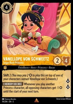 Vanellope von Schweetz - Sugar Rush Princess 5SSK-19 Rare Near Mint Englisch