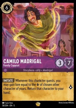 Camilo Madrigal - Family Copycat 5SSK-58 Legendary Near Mint Englisch