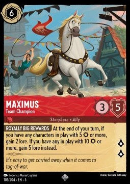 Maximus - Team Champion 5SSK-105 Super Rare Near Mint Englisch