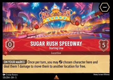 Sugar Rush Speedway - Starting Line 5SSK-135 Rare Near Mint Englisch