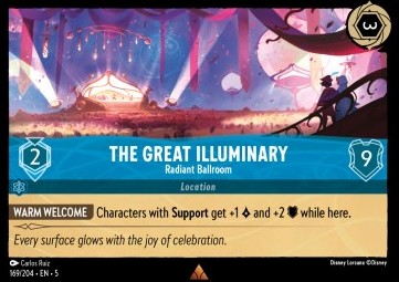 The Great Illuminary - Radiant Ballroom 5SSK-169 Rare Near Mint Englisch
