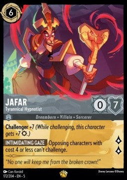 Jafar - Tyrannical Hypnotist 5SSK-172 Legendary Near Mint Englisch