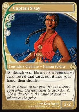 Captain Sisay MB2-250 Rare Excellent Englisch Foil