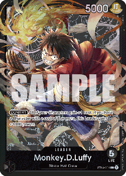 Monkey.D.Luffy (ST14-001) ST-14 Leader Excellent Englisch