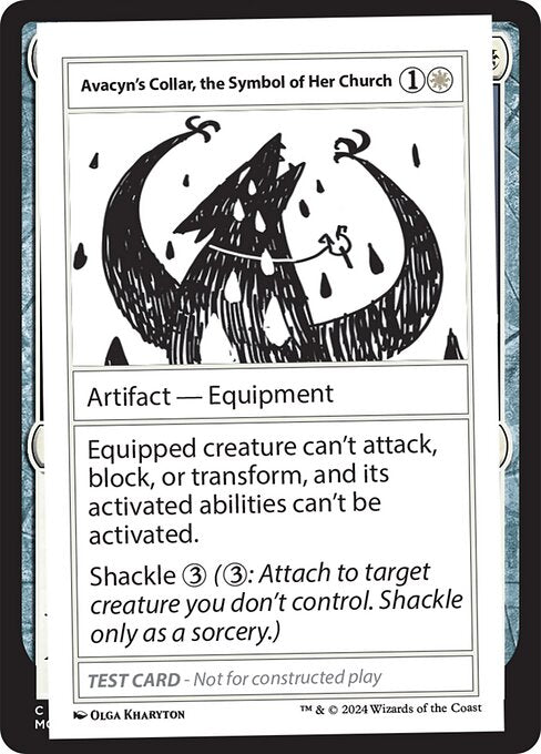Avacyn's Collar, the Symbol of Her Church MB2PT- Special Near Mint Englisch
