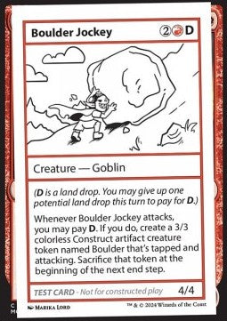 Boulder Jockey MB2PT- Special Near Mint Englisch