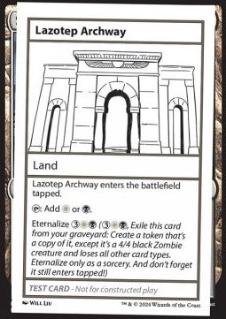 Lazotep Archway MB2PT- Special Near Mint Englisch