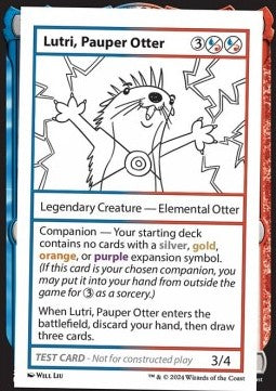 Lutri, Pauper Otter MB2PT- Special Near Mint Englisch