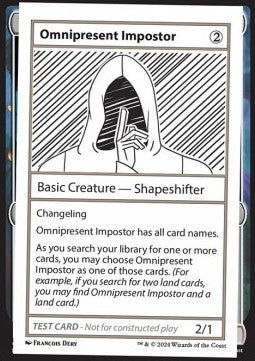 Omnipresent Impostor MB2PT- Special Excellent Englisch