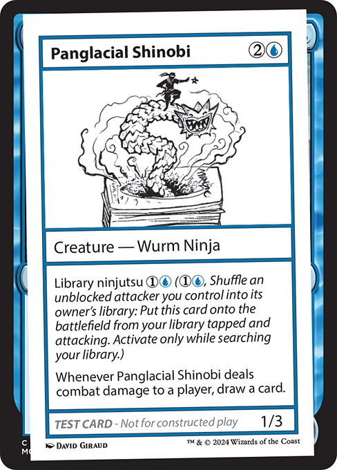 Panglacial Shinobi MB2PT- Special Near Mint Englisch