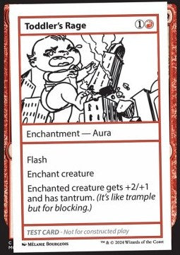 Toddler's Rage MB2PT- Special Excellent Englisch