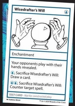 Wisedrafter's Will MB2PT- Special Near Mint Englisch