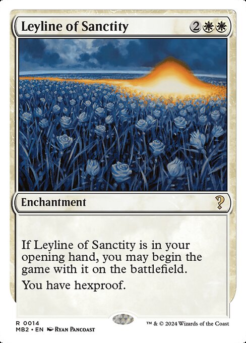 Leyline of Sanctity MB2-14 Rare Excellent Englisch