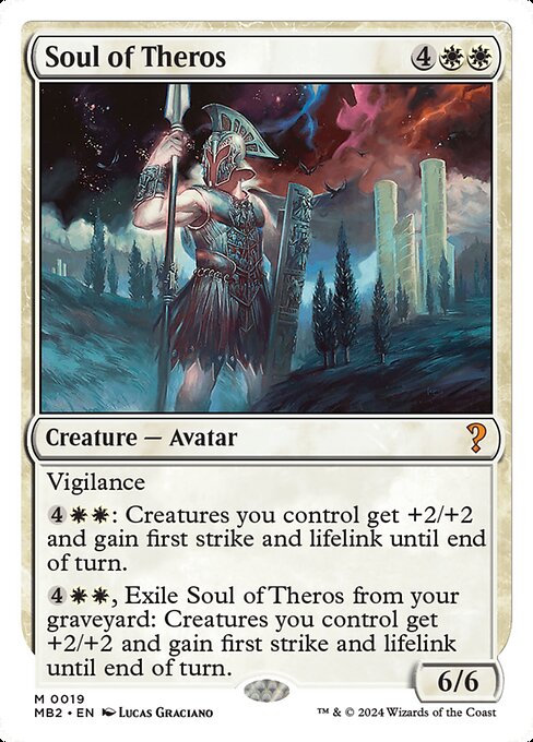Soul of Theros MB2-19 Mythic Excellent Englisch
