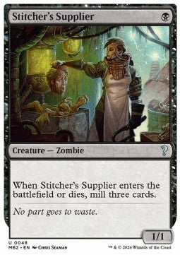 Stitcher's Supplier MB2-48 Uncommon Excellent Englisch