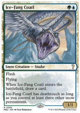 Ice-Fang Coatl MB2-83 Rare Excellent Englisch