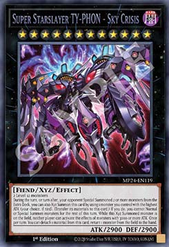 Super-Sternenschlächter TY-PHON - Himmelskrise MP24-119 Secret Rare Good Deutsch 1. Auflage