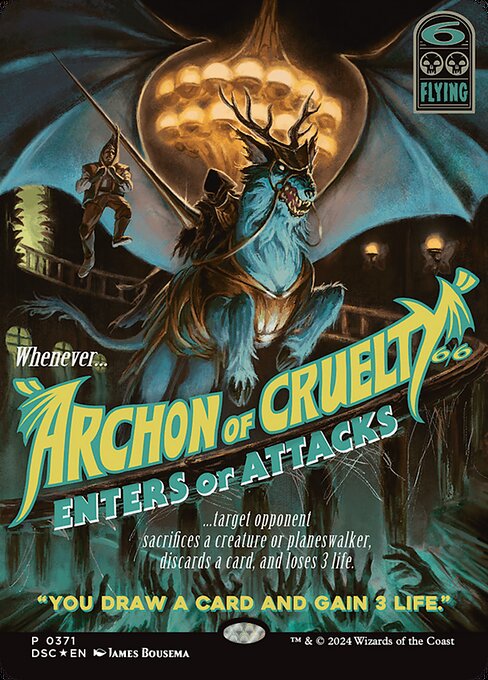 Archon of Cruelty XDSC-371 Mythic Near Mint Englisch Foil