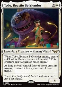 Toby, Beastie Befriender DSK-35 Rare Near Mint Englisch Foil