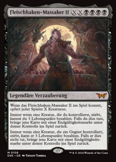 Fleischhaken-Massaker II DSK-108 Mythic Good Deutsch