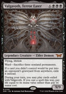 Valgavoth, Terror Eater DSK-120 Mythic Excellent Englisch