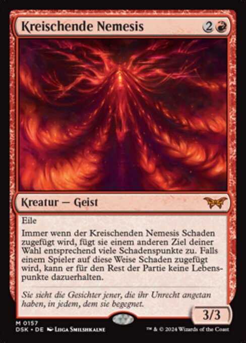 Kreischende Nemesis DSK-157 Mythic Near Mint Deutsch