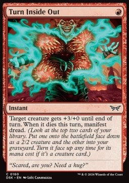 Turn Inside Out DSK-160 Common Near Mint Englisch Foil