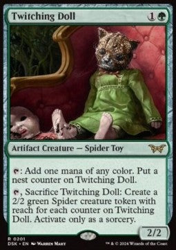 Twitching Doll DSK-201 Rare Excellent Englisch