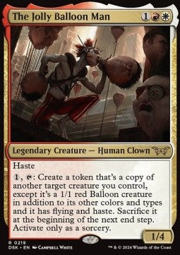 The Jolly Balloon Man DSK-219 Rare Excellent Englisch Foil