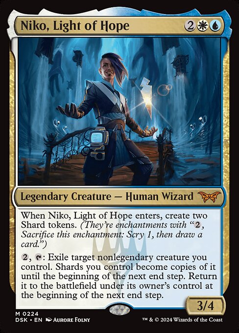 Niko, Light of Hope DSK-224 Mythic Near Mint Englisch Foil