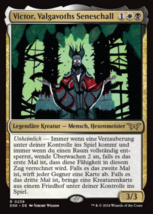 Victor, Valgavoths Seneschall DSK-238 Rare Near Mint Deutsch