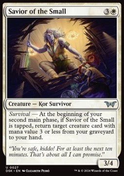 Savior of the Small DSK-27 Uncommon Excellent Englisch Foil