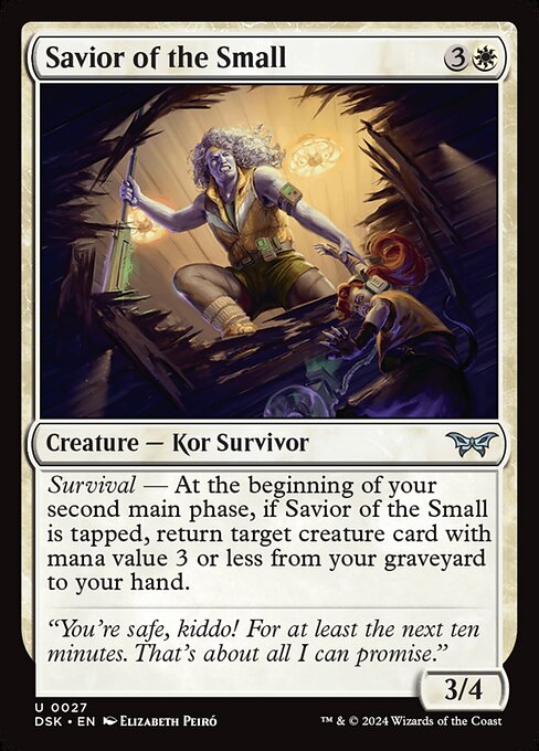 Savior of the Small DSK-27 Uncommon Excellent Englisch Foil