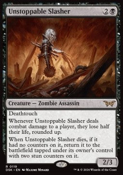 Unstoppable Slasher DSK-119 Rare Near Mint Englisch