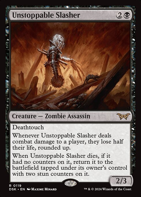 Unstoppable Slasher DSK-119 Rare Near Mint Englisch Foil