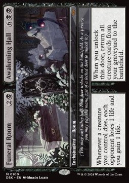 Funeral Room // Awakening Hall DSK-100 Mythic Near Mint Englisch Foil