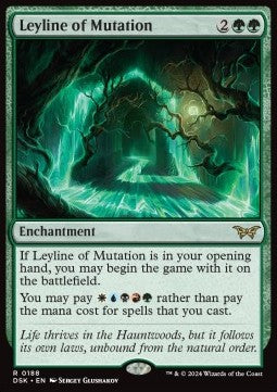 Leyline of Mutation DSK-188 Rare Near Mint Englisch Foil