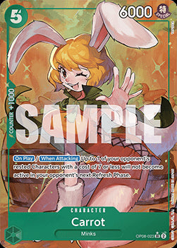 Carrot (OP08-023) (V.2) OP08 Alternate Art Near Mint Englisch