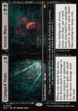 Cramped Vents // Access Maze DSC-17 Rare Near Mint Englisch