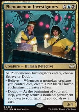 Phenomenon Investigators DSC-38 Rare Near Mint Englisch