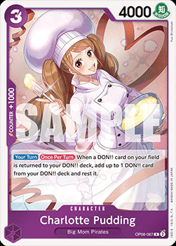 Charlotte Pudding (OP08-067) (V.1) OP08 Rare Excellent Englisch