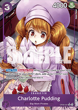 Charlotte Pudding (OP08-067) (V.2) OP08 Alternate Art Near Mint Englisch