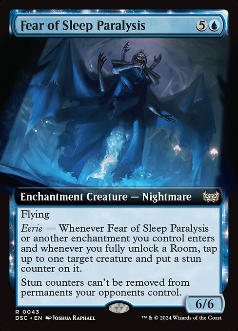 Fear of Sleep Paralysis XDSC-43 Rare Near Mint Englisch