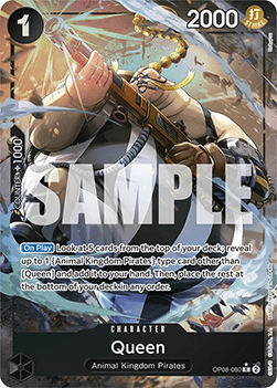 Queen (OP08-080) (V.2) OP08 Alternate Art Excellent Englisch