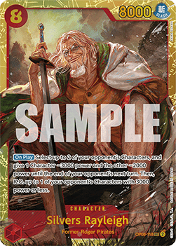 Silvers Rayleigh (OP08-118) (V.1) OP08 Secret Rare Excellent Englisch