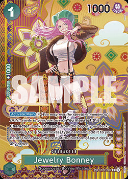Jewelry Bonney (ST02-007) OP08 Special Rare Near Mint Englisch
