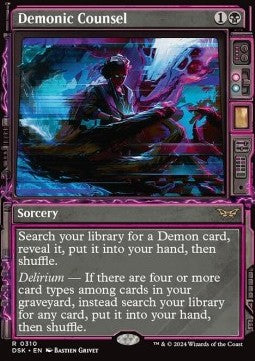 Demonic Counsel XDSK-310 Rare Near Mint Englisch