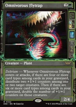 Omnivorous Flytrap XDSK-322 Rare Near Mint Englisch